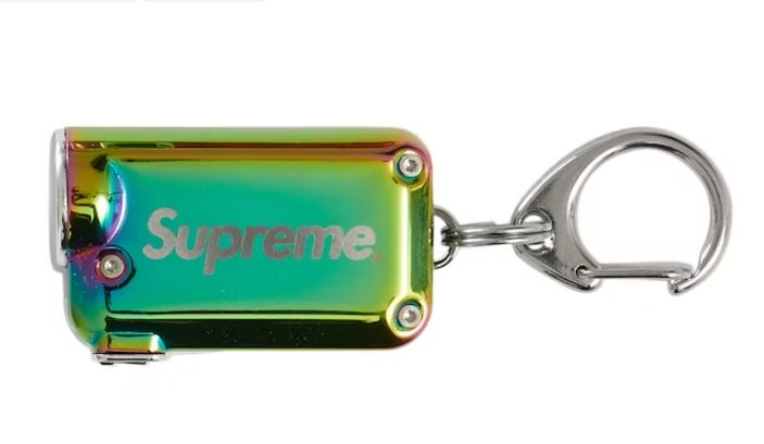 Supreme Nitecore Tini Keychain Light Red popular FW19 Supreme New York Brand New